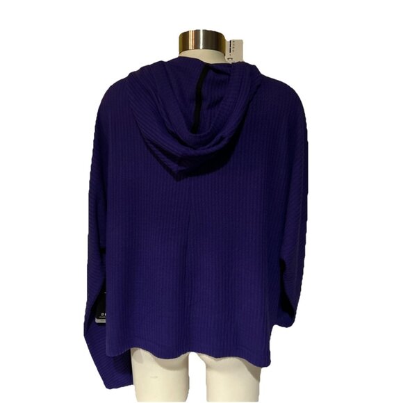 NEW Washington Huskies Colosseum Athletics Purple V Neck Pullover  Women's M - Picture 7 of 10